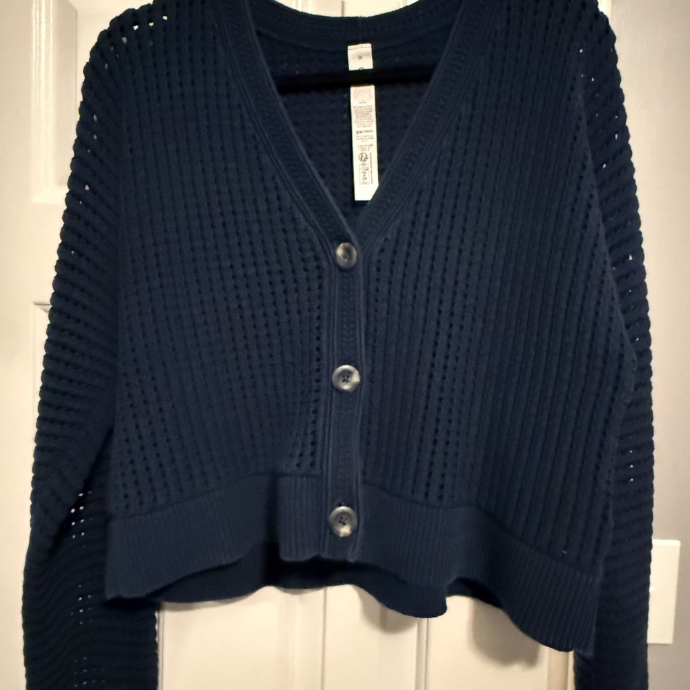 Lululemon Navy Blue Women's cardigan